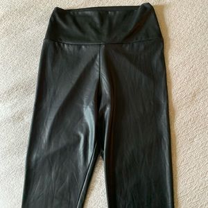 High-Waisted Faux Leather Leggings